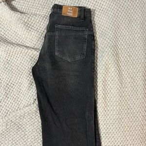 Free people- We The Free Tinsley Baggy High-Rise Jeans size 26 in blowout black
